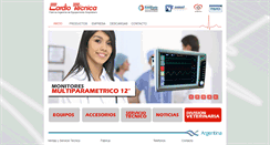 Desktop Screenshot of cardiotecnica.com